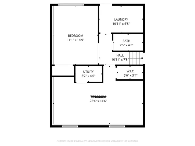 a picture of a bench in front of door