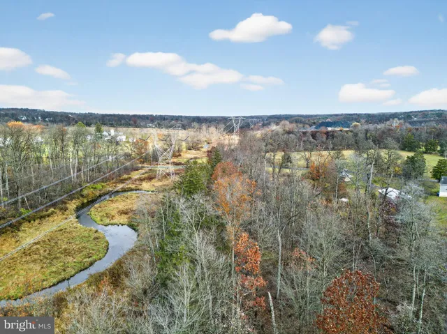 a view of a painting on the wall