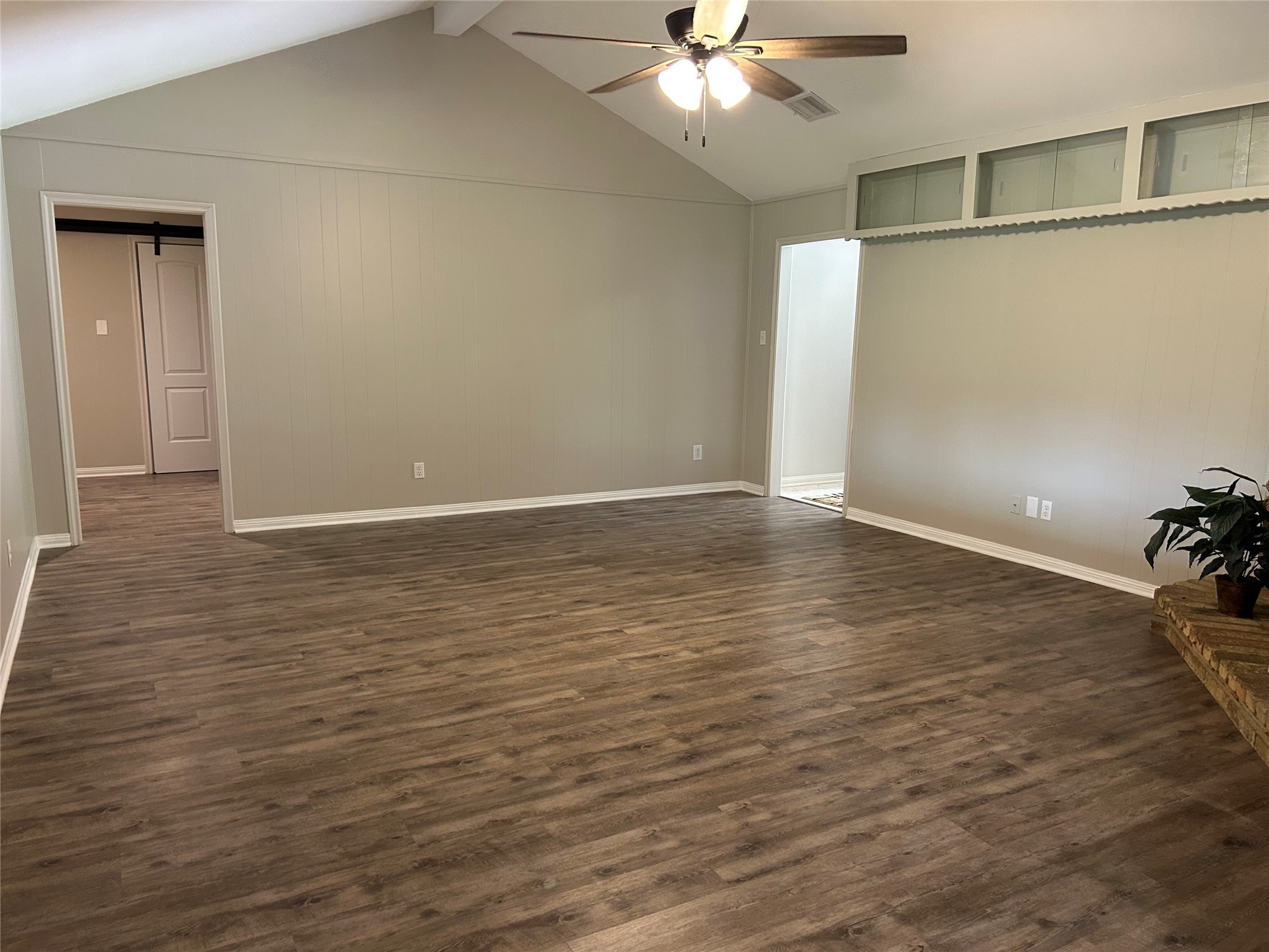 6018 Rena Street Houston, TX 77092 - Photo 4 of 28 wooden floor in an empty room