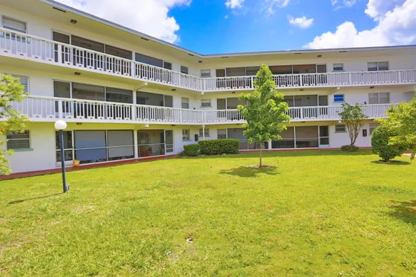 a view of building with an outdoor space
