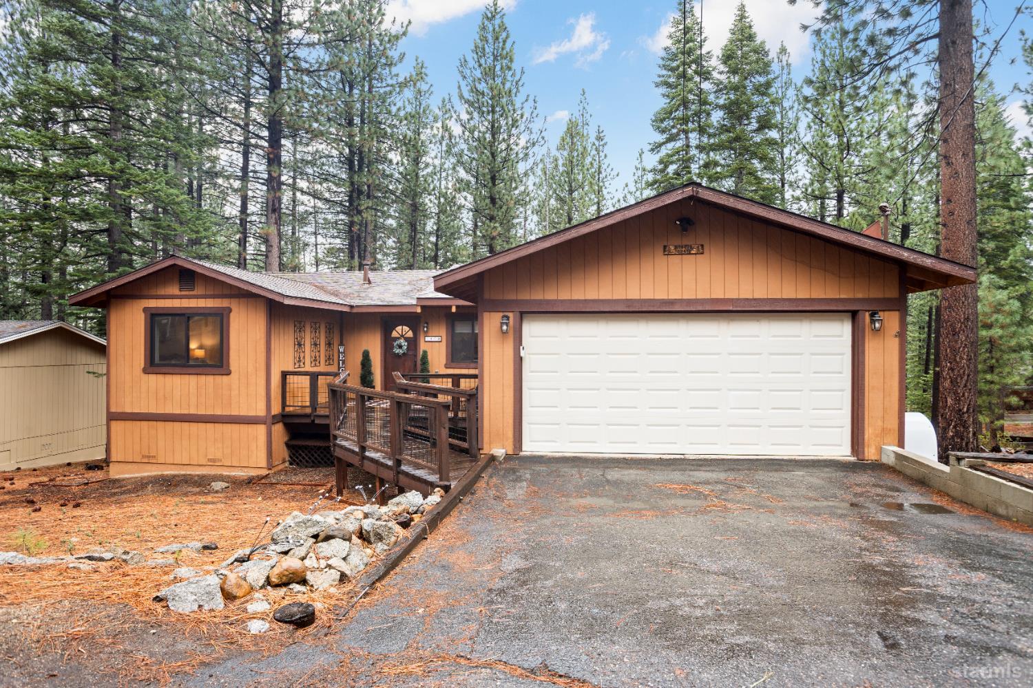 1408 Pebble Beach Road South Lake Tahoe, CA 96150 - Photo 34 of 34 a view of a house with a yard