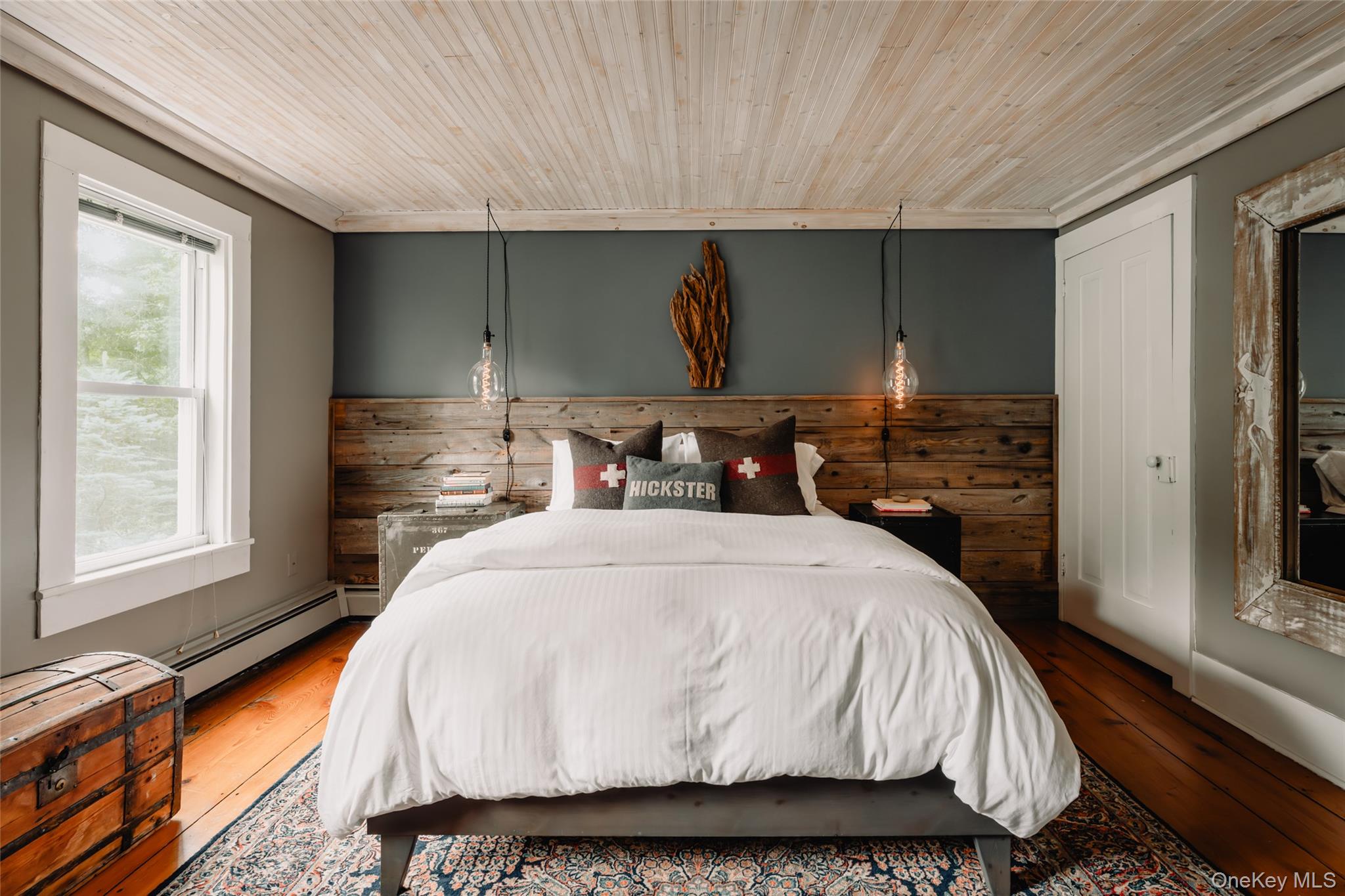 1680 Gulf Road North Branch, NY 12766 - Photo 19 of 46 a bedroom with a bed and wooden floor