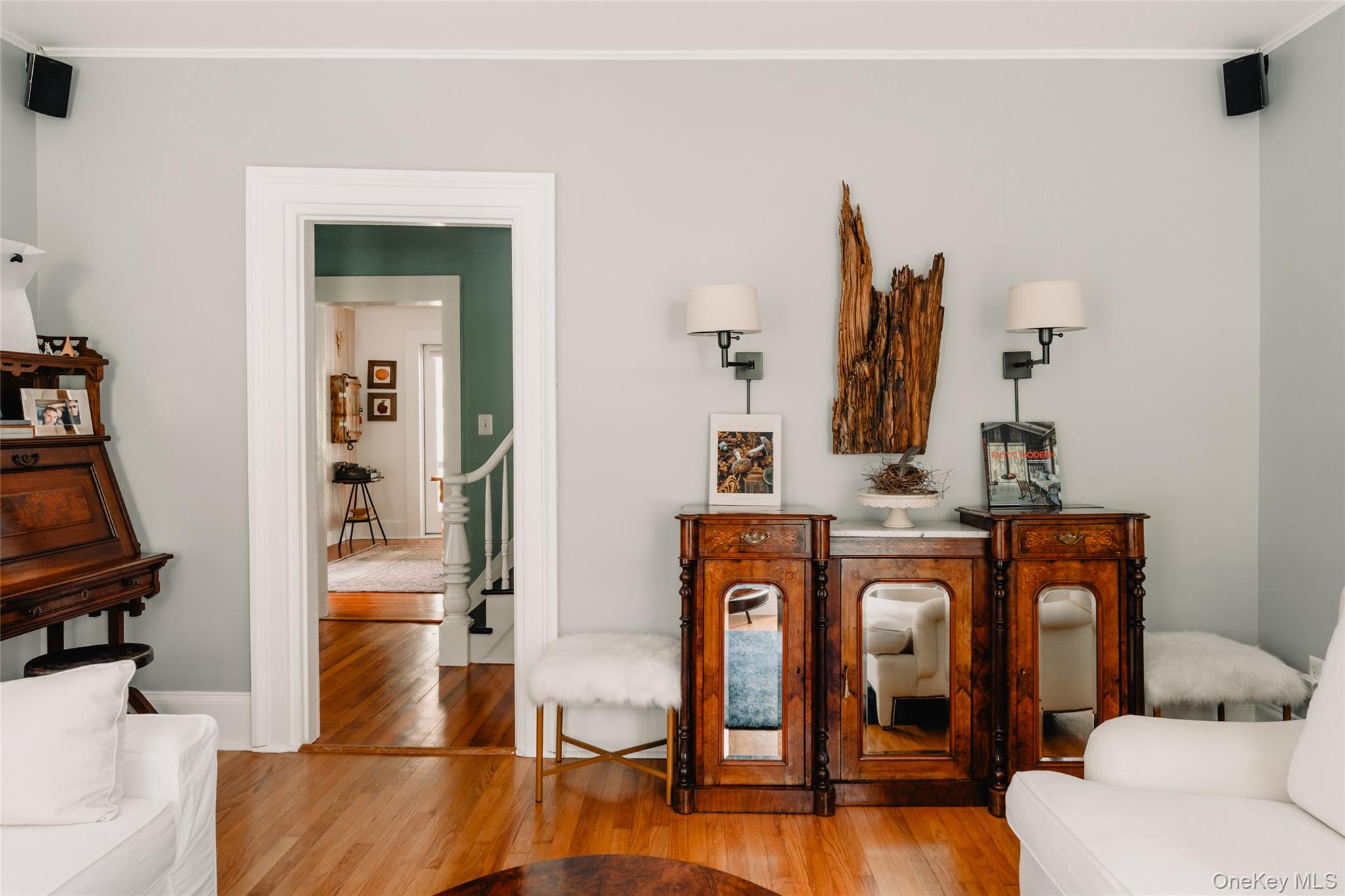 1680 Gulf Road North Branch, NY 12766 - Photo 9 of 46 a view of living room with furniture and wooden floor