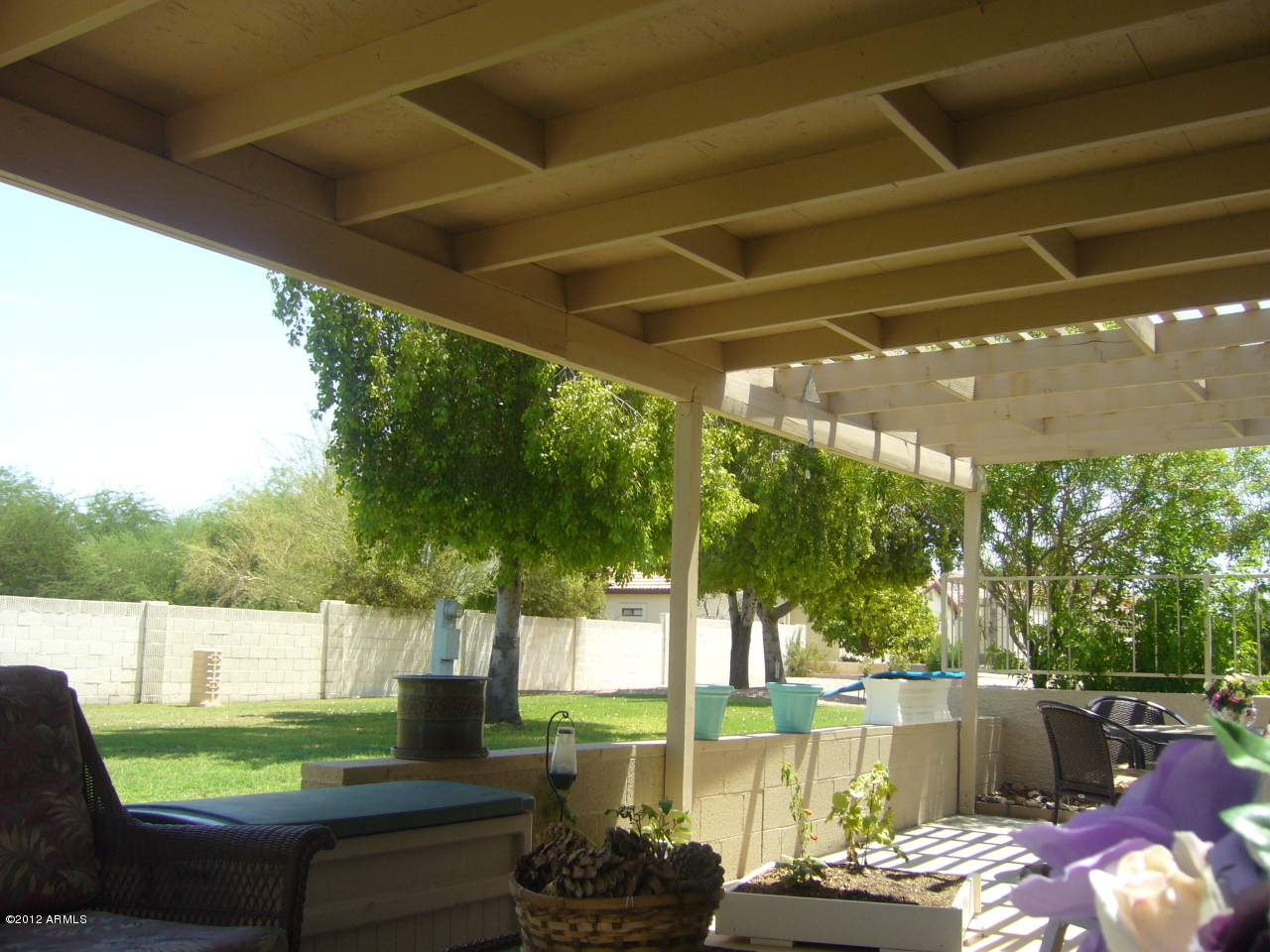 2329 North Recker Road, Unit 62 Mesa, AZ 85215 - Photo 2 of 16 spacious back patio