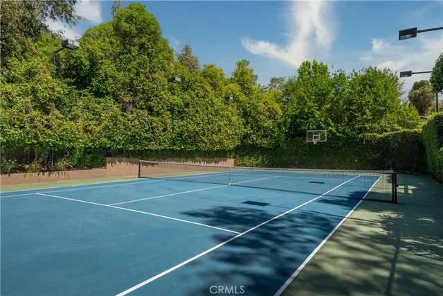 a view of a tennis court