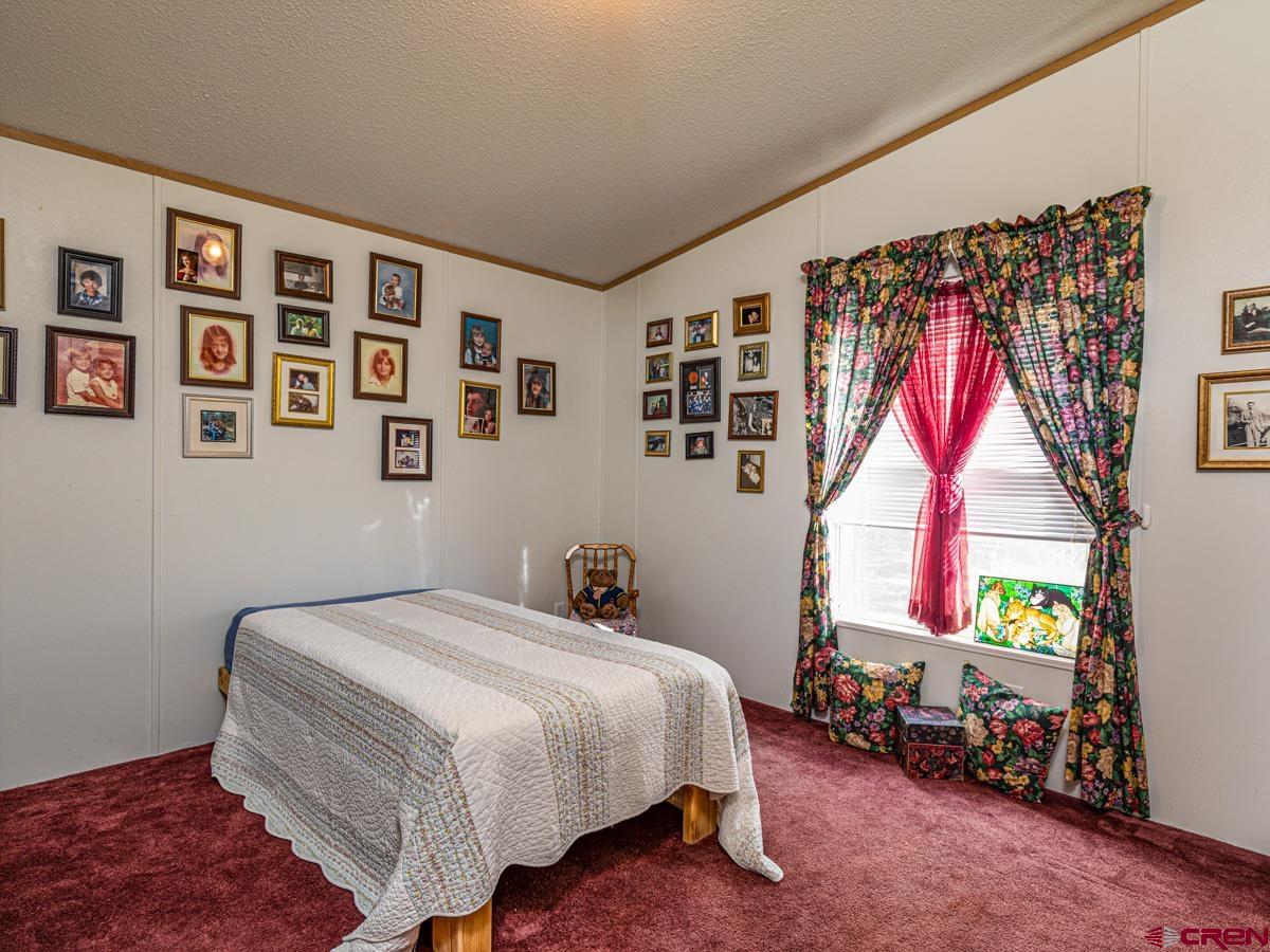 19987 Green Valley Road Cedaredge, CO 81413 - Photo 7 of 25 a bedroom with a bed and a window