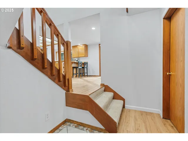 a view interior of a house and wooden floor