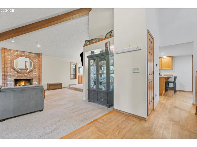 a view interior of the house and natural light