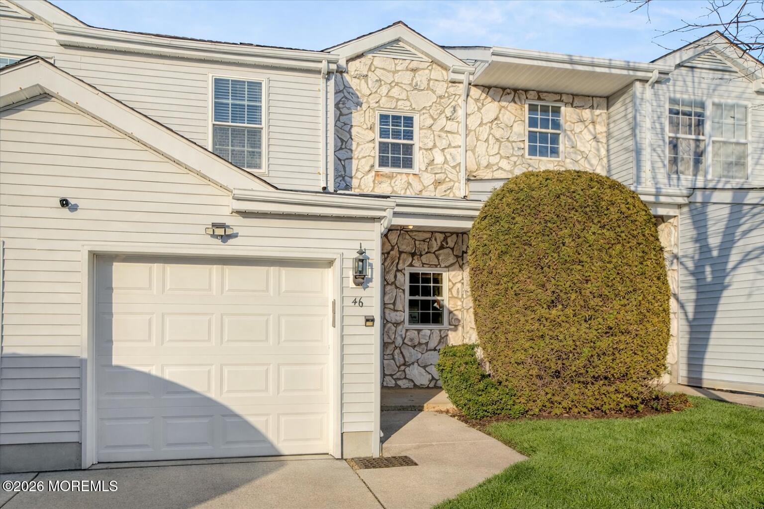 46 Stony Hill Road Jamesburg, NJ 08831 - Photo 2 of 23 front view of a house with a yard