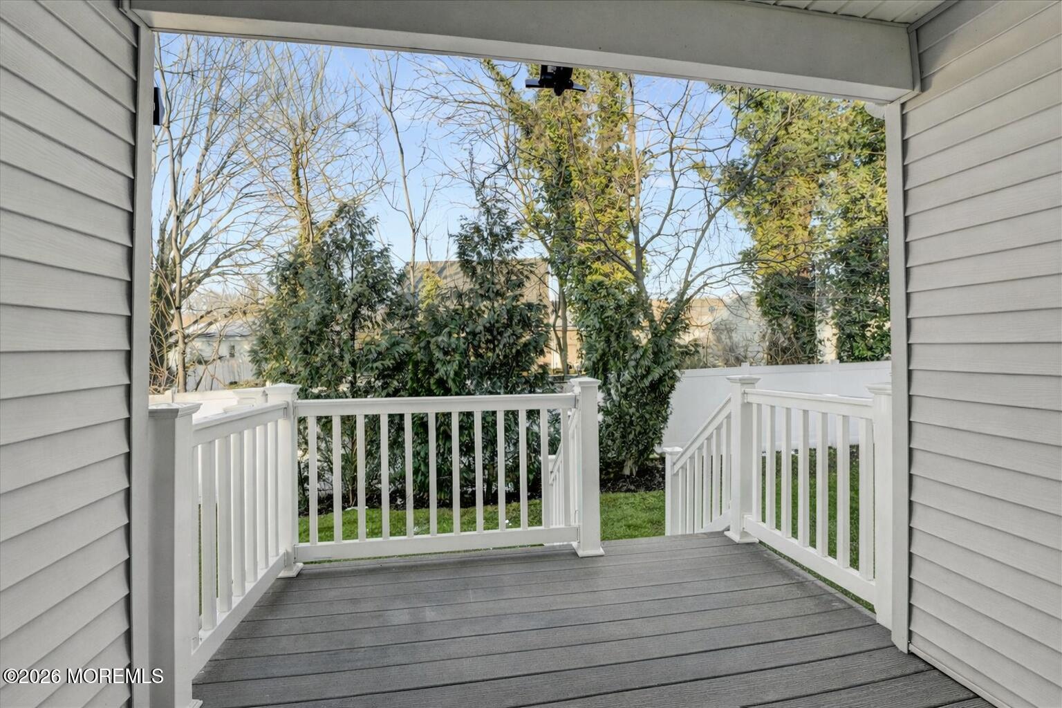 46 Stony Hill Road Jamesburg, NJ 08831 - Photo 23 of 23 a view of a wooden deck
