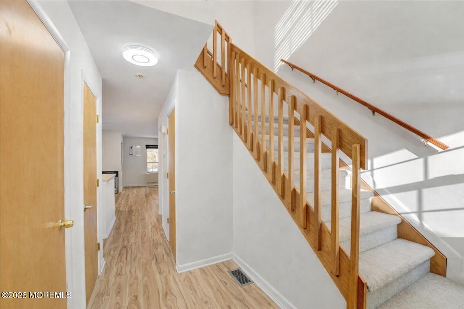 46 Stony Hill Road Jamesburg, NJ 08831 - Photo 3 of 23 a view of an entryway with wooden floor