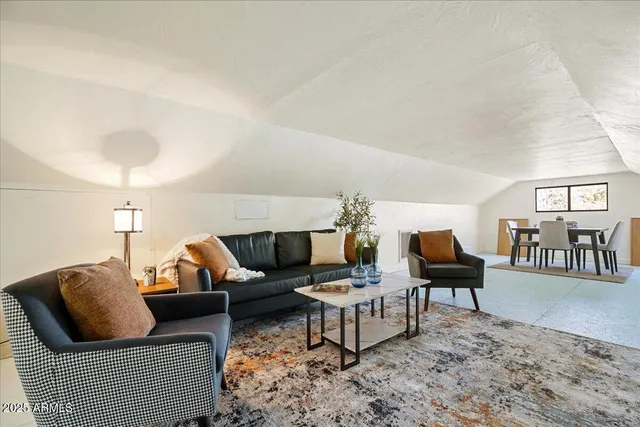 a backyard of a house