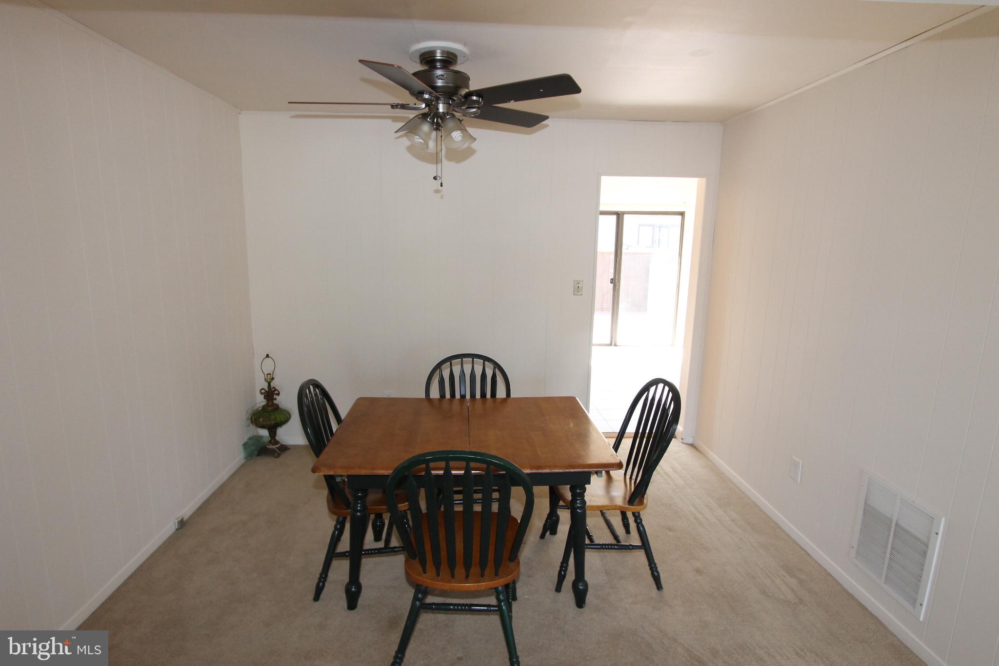 386 Bolton Road East Windsor, NJ 08520 - Photo 11 of 30 Dining Room - Ceiling Fan & Freshly Painted !