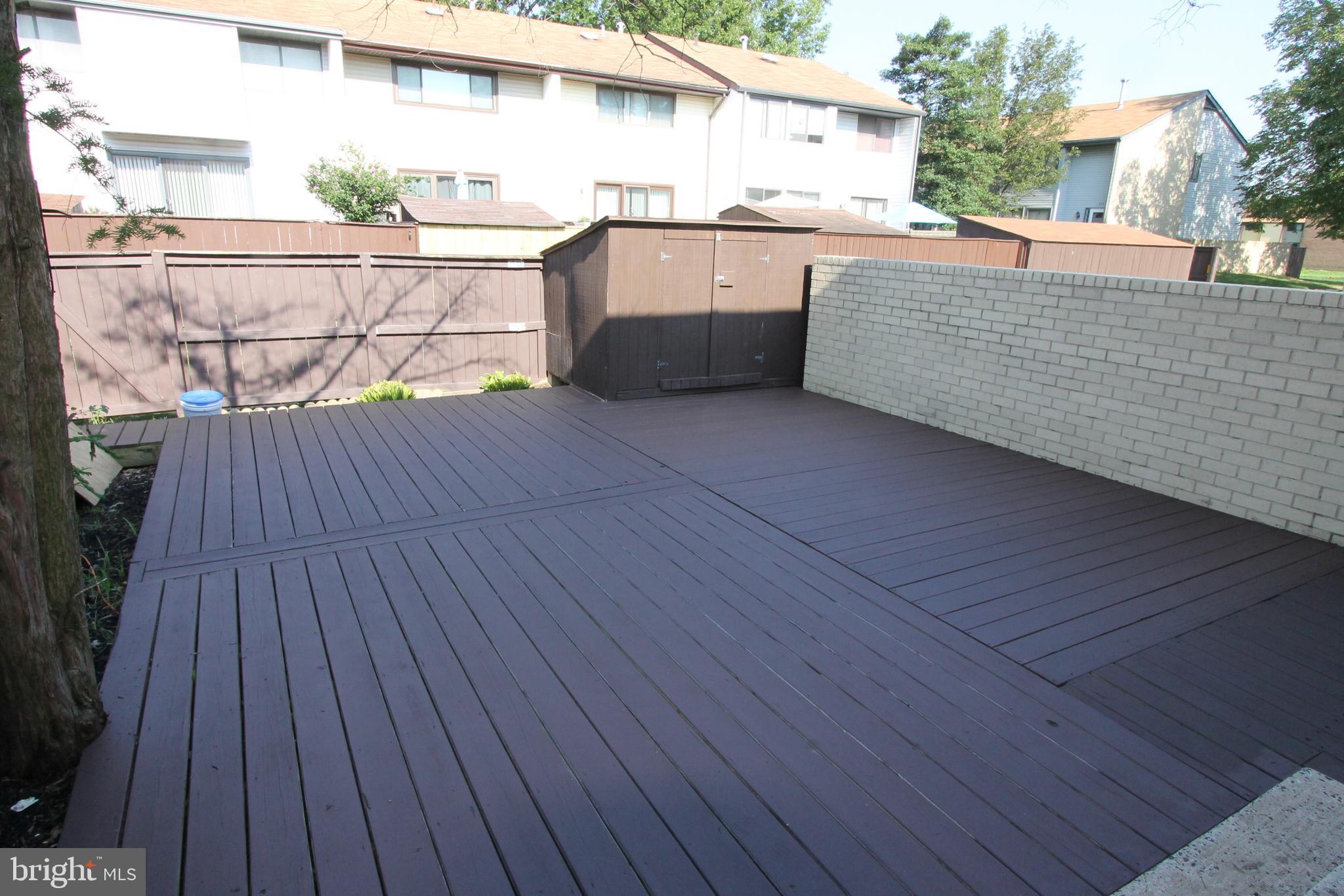 386 Bolton Road East Windsor, NJ 08520 - Photo 28 of 30 Newly Rehabilitated & Painted Backyard Deck!