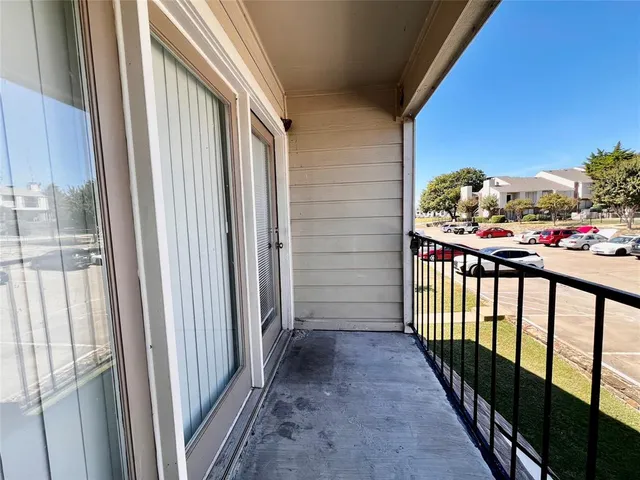 a view of entrance of building