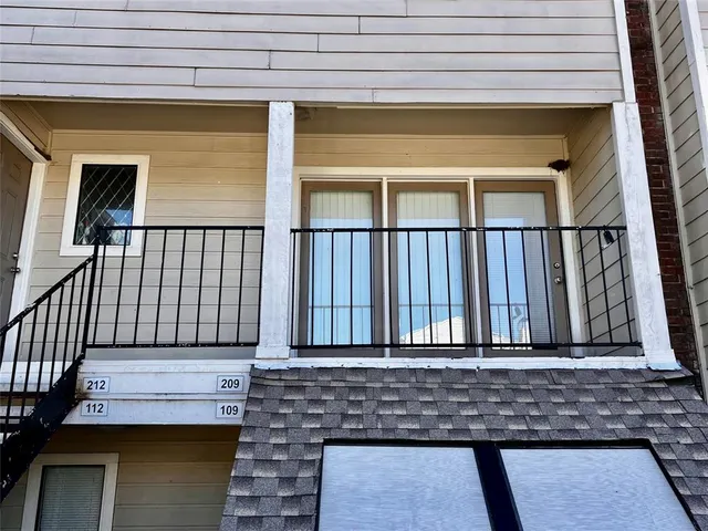 a view of front door of house