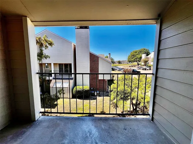 a view of front door