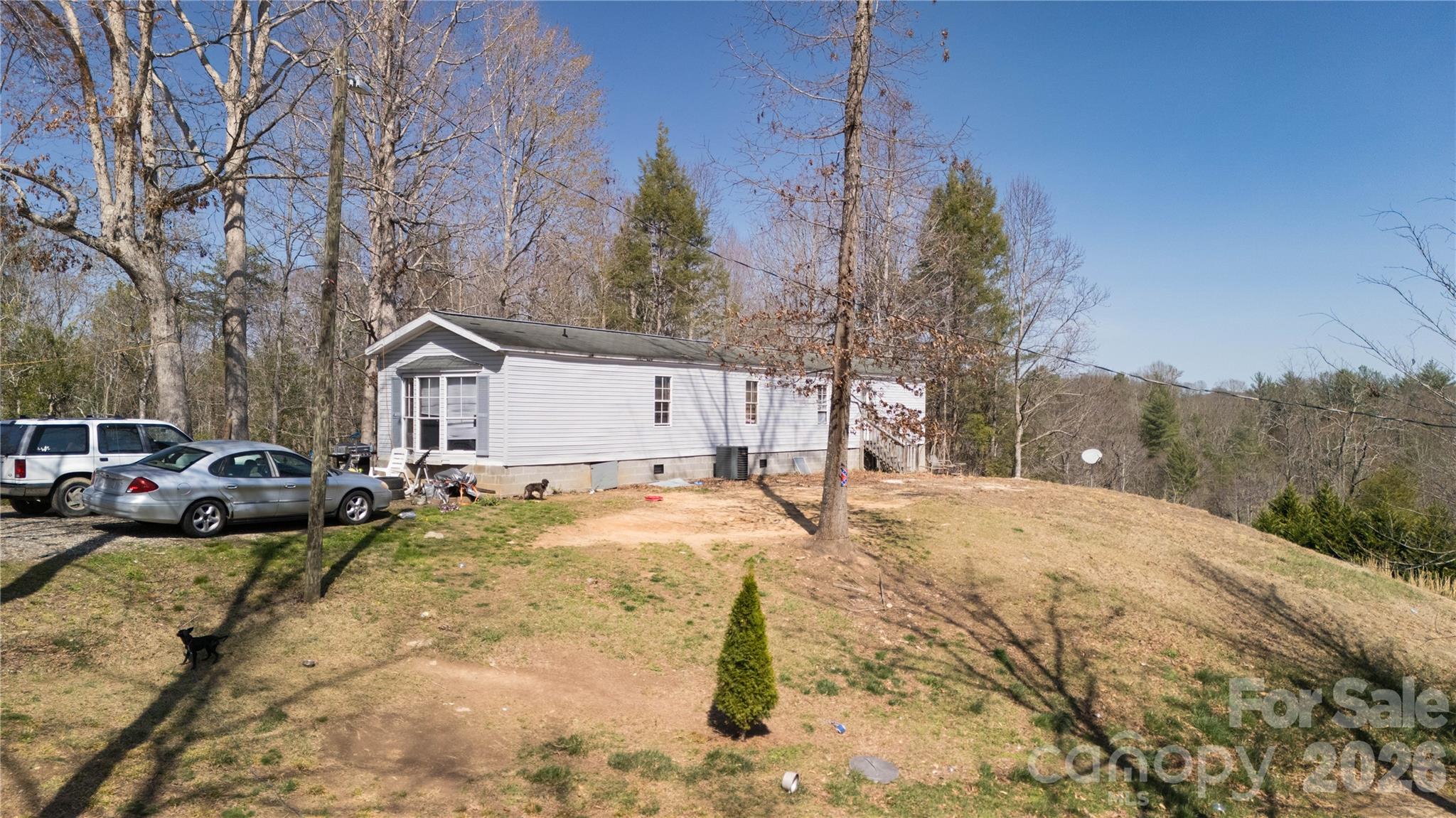 1490 Glenn Carlton Road Boomer, NC 28606 - Photo 2 of 14 a view of back yard of the house