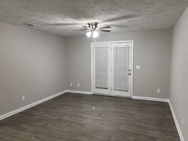 wooden floor in an empty room