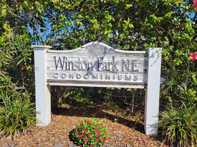 a view of sign board