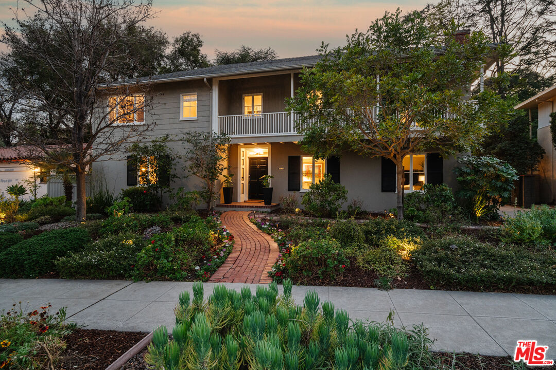 1465 Royal Boulevard Glendale, CA 91207 - Photo 65 of 67 a front view of a house with plants and trees