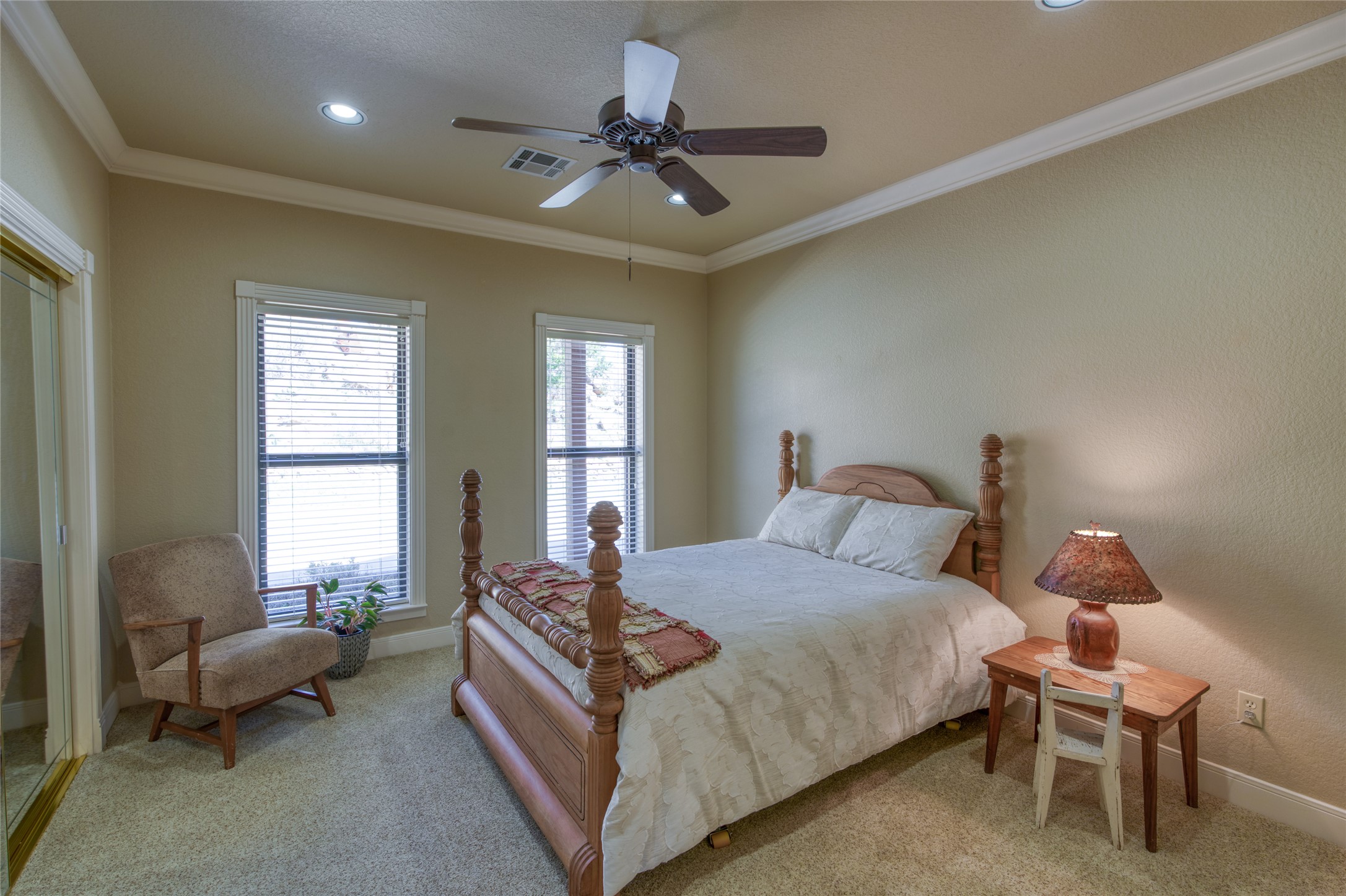 604 North Inwood Road Buchanan Dam, TX 78611 - Photo 20 of 35 a bedroom with a bed and a window