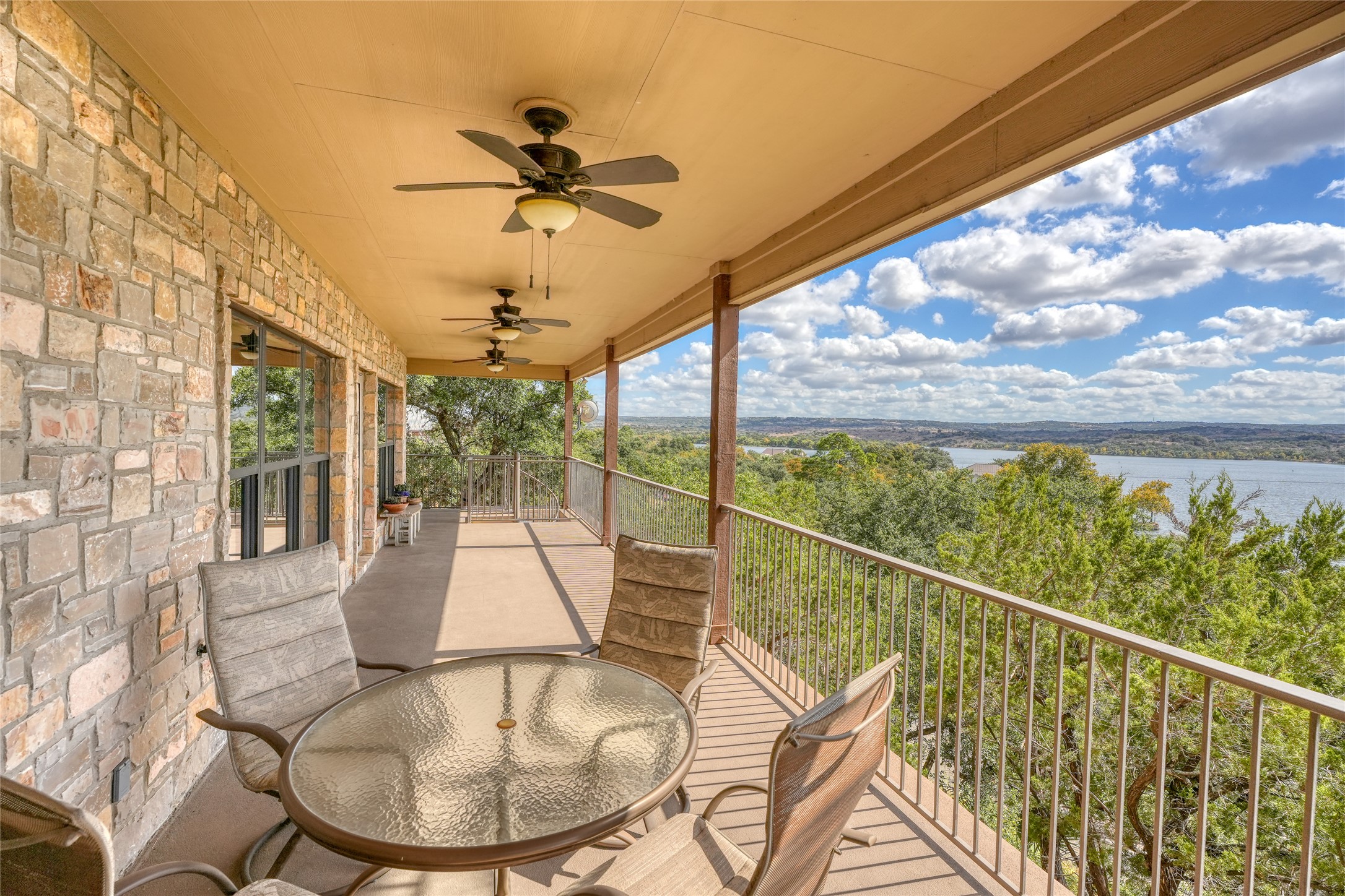 604 North Inwood Road Buchanan Dam, TX 78611 - Photo 2 of 35 a view of a balcony