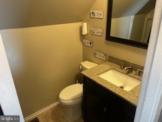 15 Helm Turn Willingboro, NJ 08046 - Photo 33 of 40 a bathroom with a granite countertop sink toilet and mirror