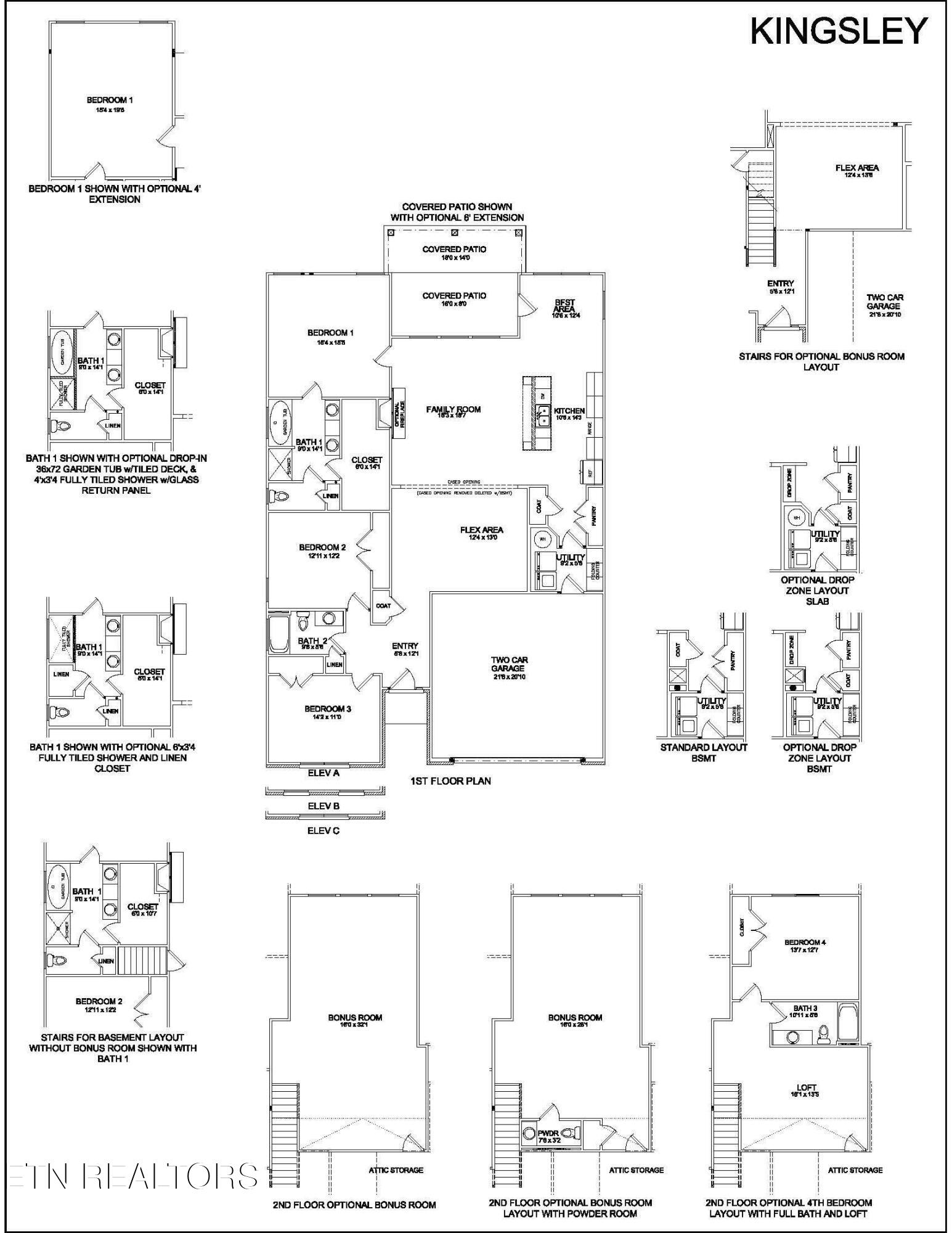2073 Hickory Reserve Road Knoxville, TN 37932 - Photo 9 of 9 Kingsley Floorplan Revised 7.25.23 (2)