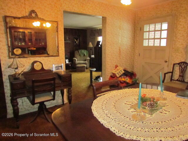 691 Madisonville Road Moscow, PA 18444 - Photo 2 of 33 a bathroom with a sink and a mirror