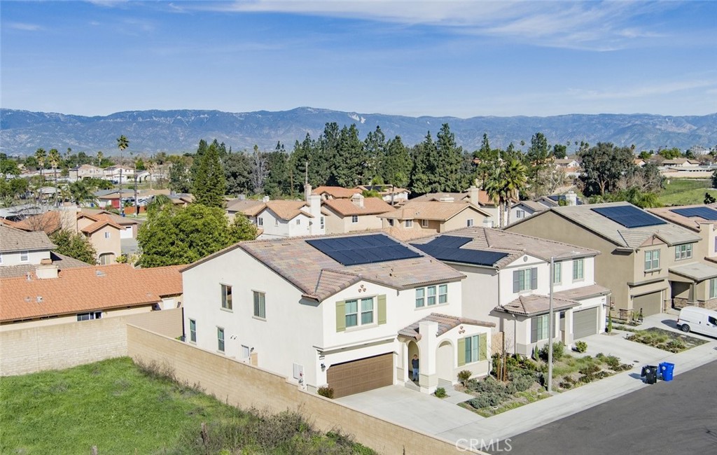 340 Lilly Rialto, CA 92376 - Photo 3 of 50 an aerial view of residential houses with a city view