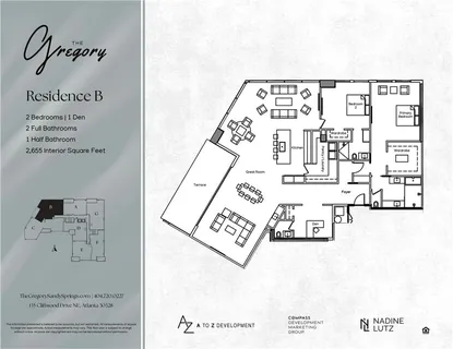 $1,881,950 | 135 Cliftwood Drive Northeast, Unit 202, Sandy Springs, GA 30328