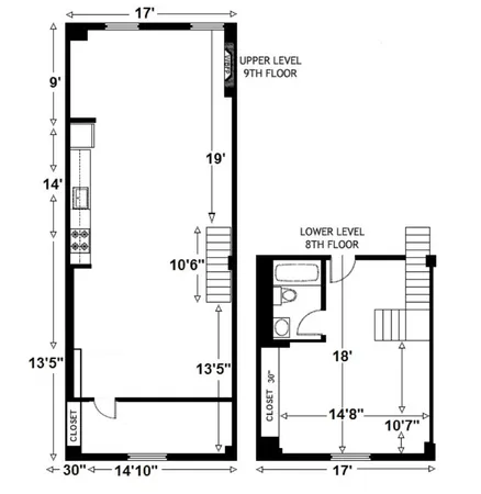 $2,150,000 | 14 East 4th Street, Unit 827 | NoHo