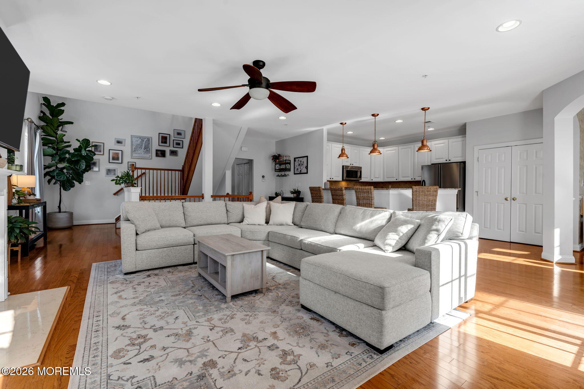 712 Abby Road Middletown, NJ 07748 - Photo 11 of 44 a living room with furniture and a large window