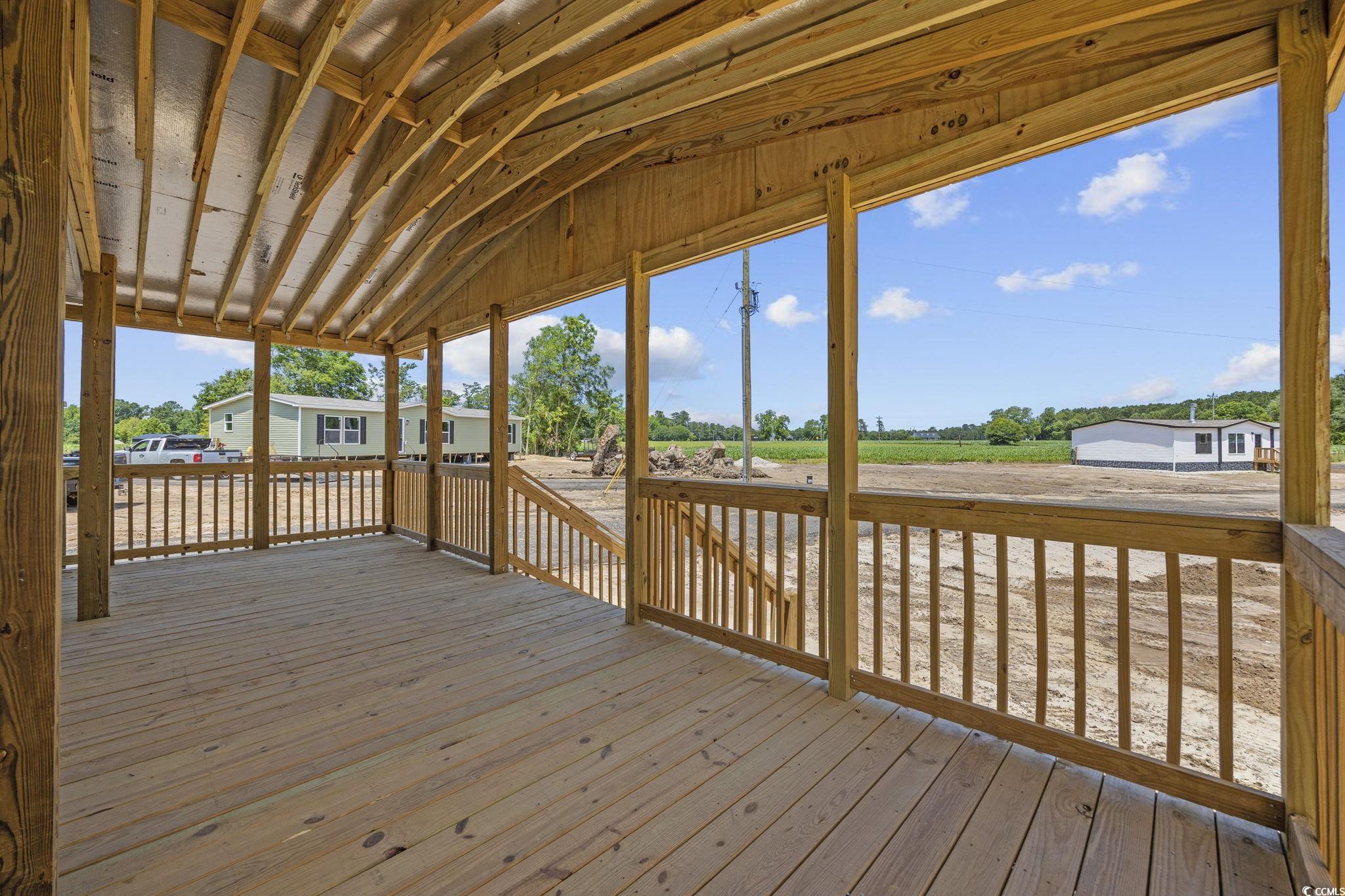 491 North Green Sea Road Loris, SC 29569 - Photo 37 of 39 View of wooden terrace