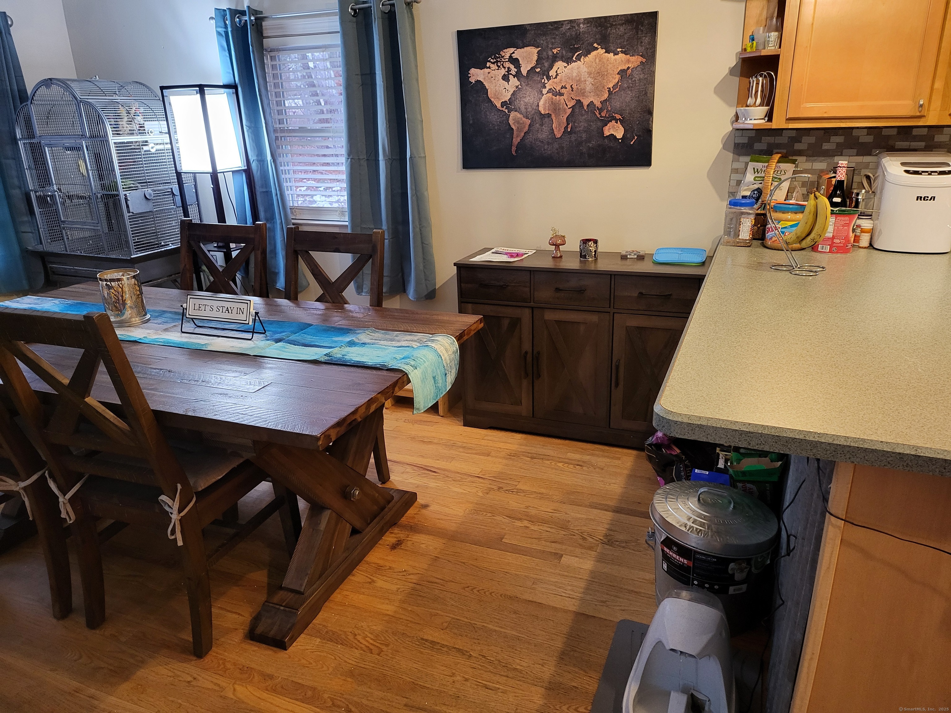 34 Transylvania Road Woodbury, CT 06798 - Photo 4 of 17 a view of a dining room with furniture and chandelier