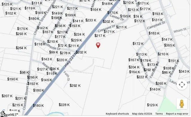 $199,987 | 221 North Greenwood Road, Laurens, SC 29360