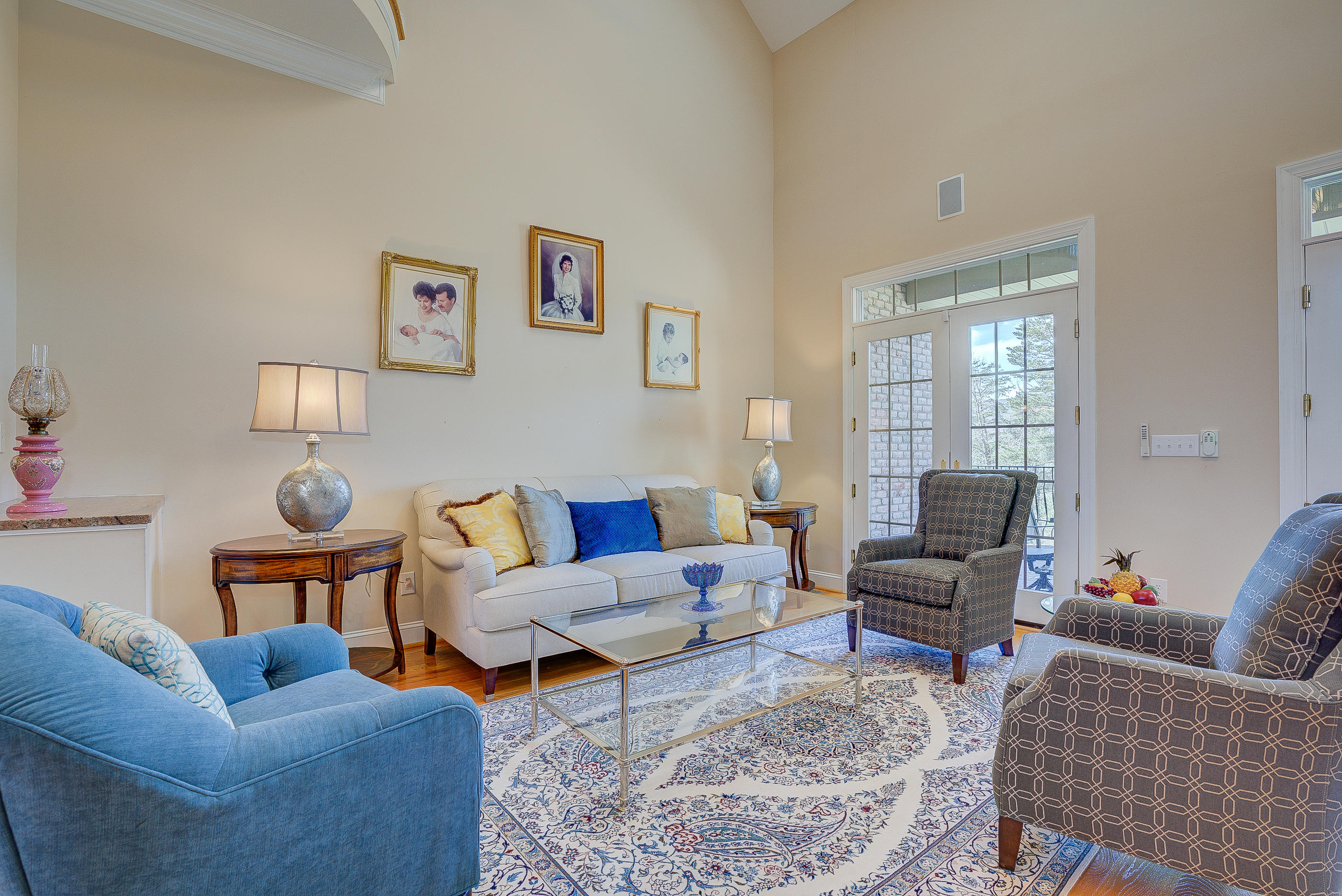2851 New Ridge Road Elliston, VA 24087 - Photo 24 of 58 a living room with furniture a rug and a window