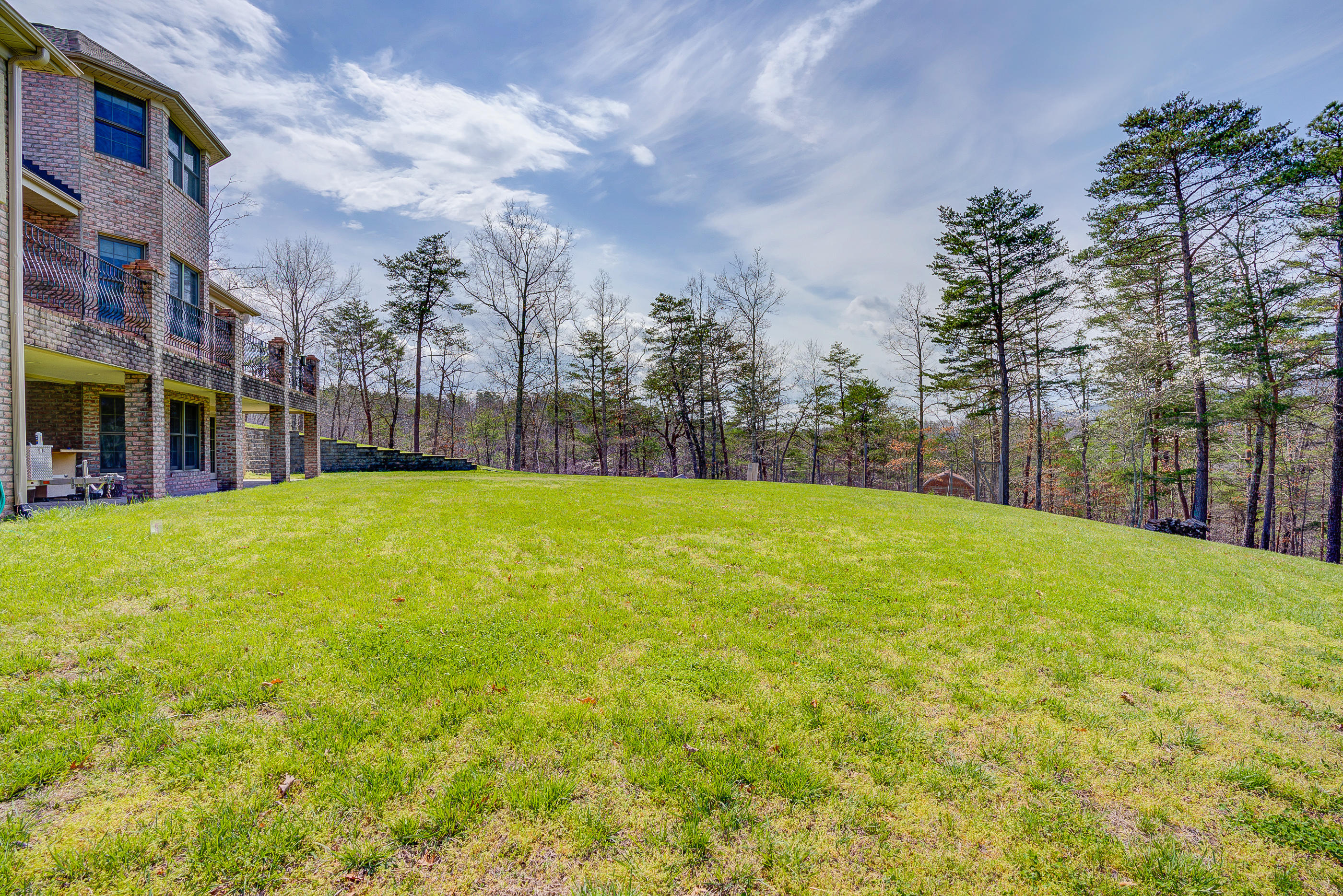 2851 New Ridge Road Elliston, VA 24087 - Photo 31 of 58 a view of a yard with a house in the background