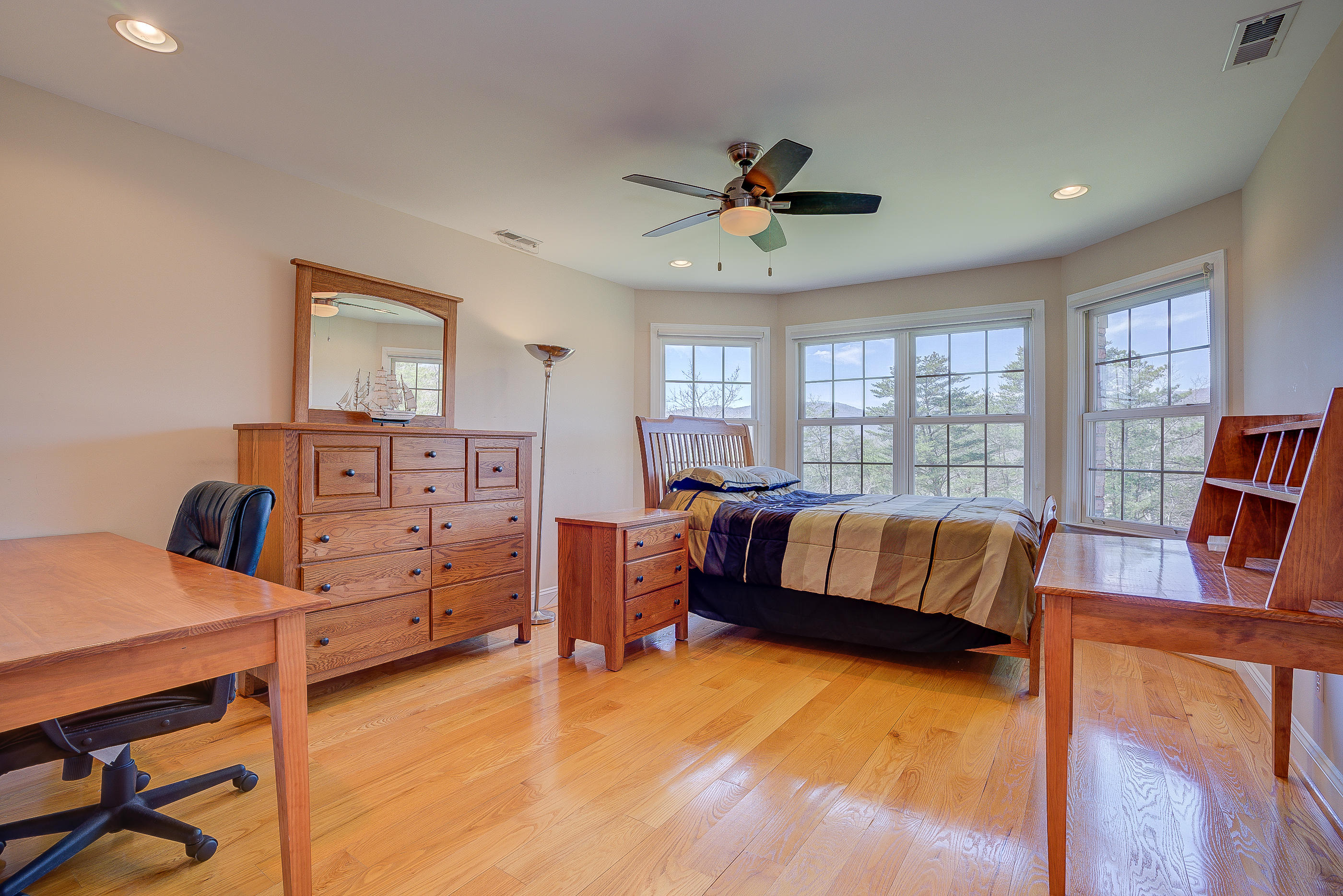 2851 New Ridge Road Elliston, VA 24087 - Photo 39 of 58 a view of a livingroom with furniture and a window
