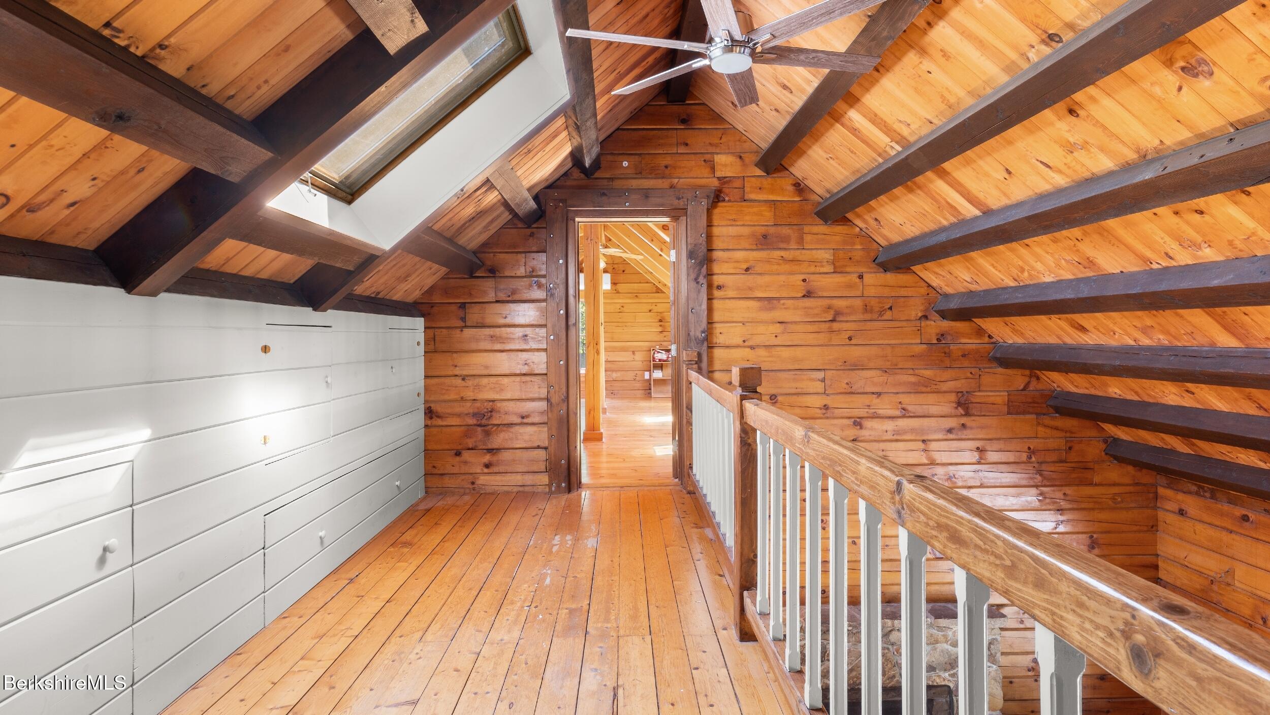 134 Hurlburt Road Great Barrington, MA 01230 - Photo 30 of 50 a view of a balcony with wooden floor