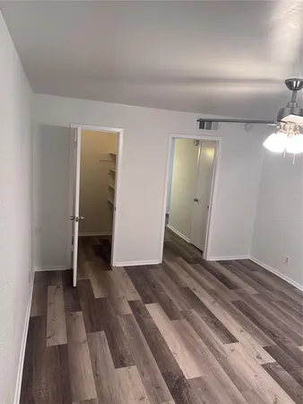 wooden floor in a room