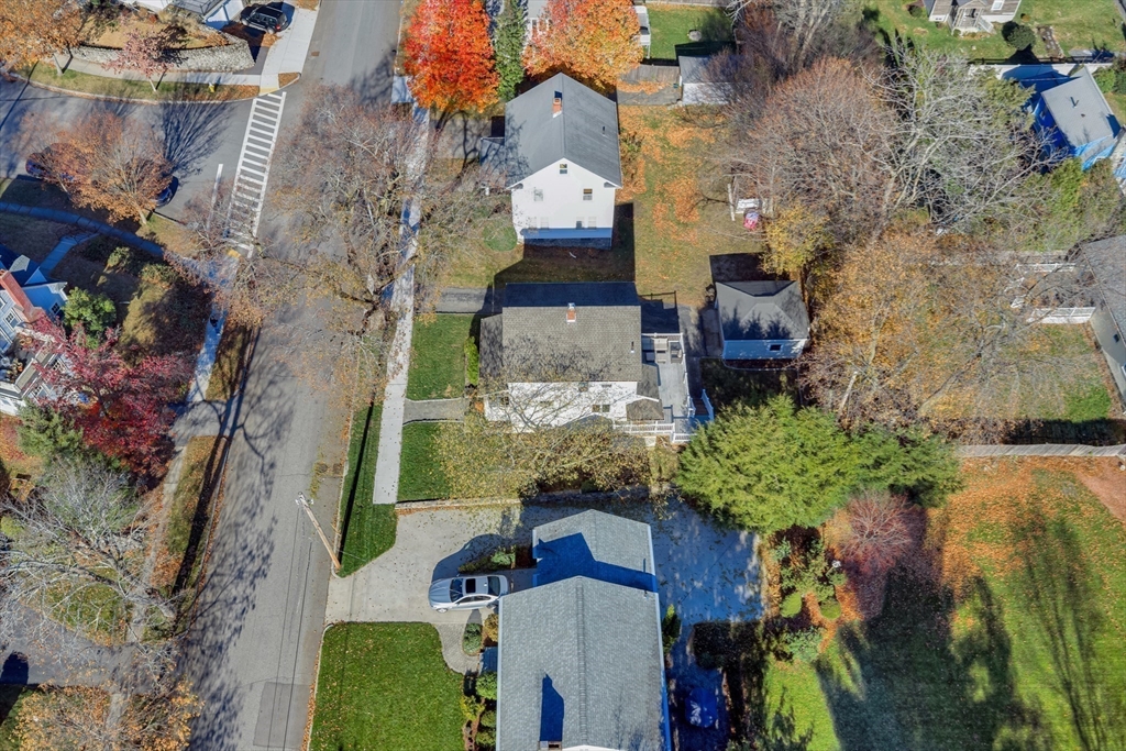 113 Bay State Road Worcester, MA 01606 - Photo 9 of 34 an aerial view of a house with a yard
