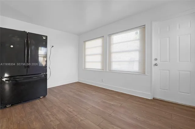 wooden floor in an empty room