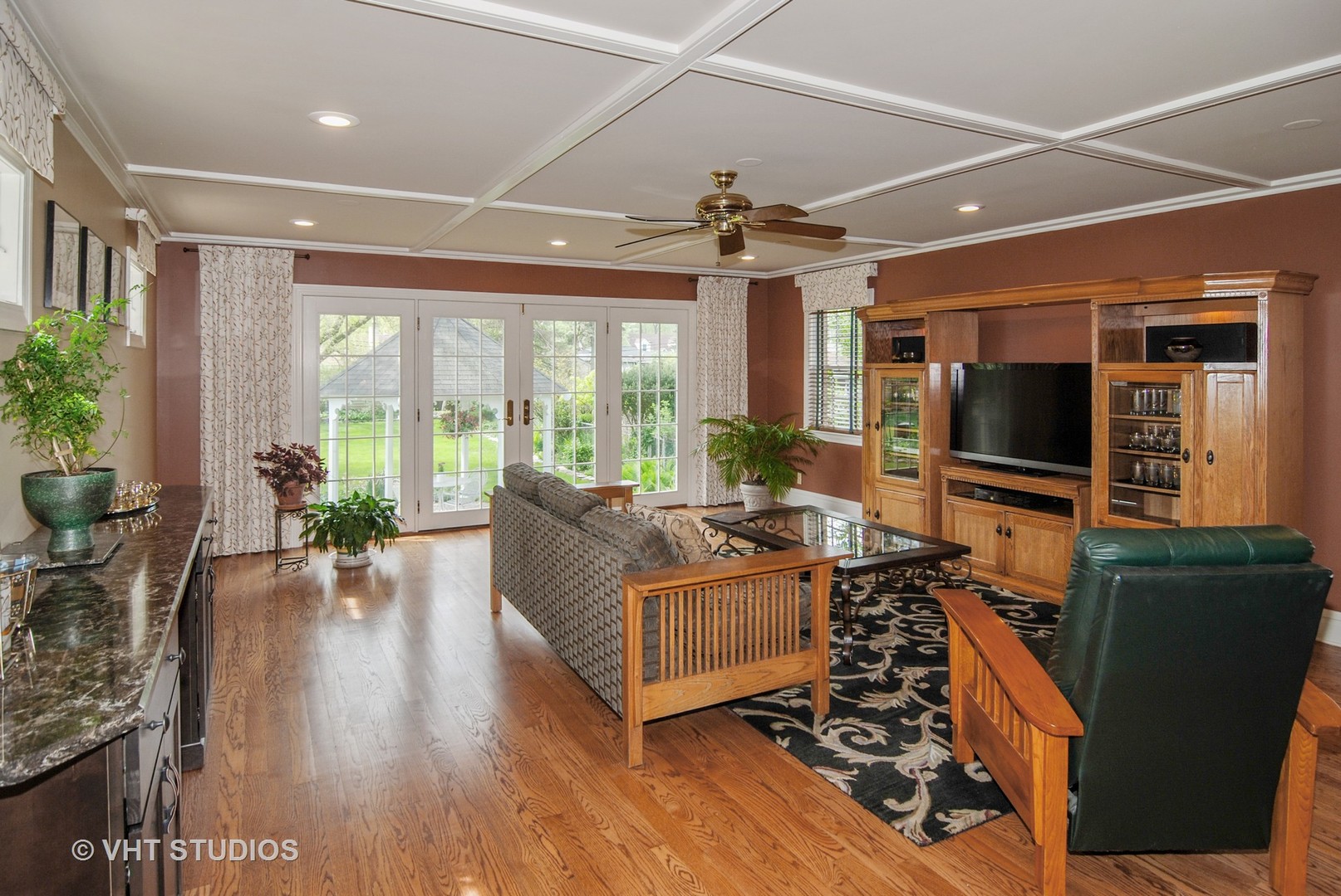 199 Parkview Road Riverside, IL 60546 - Photo 8 of 32 a living room with furniture and a flat screen tv