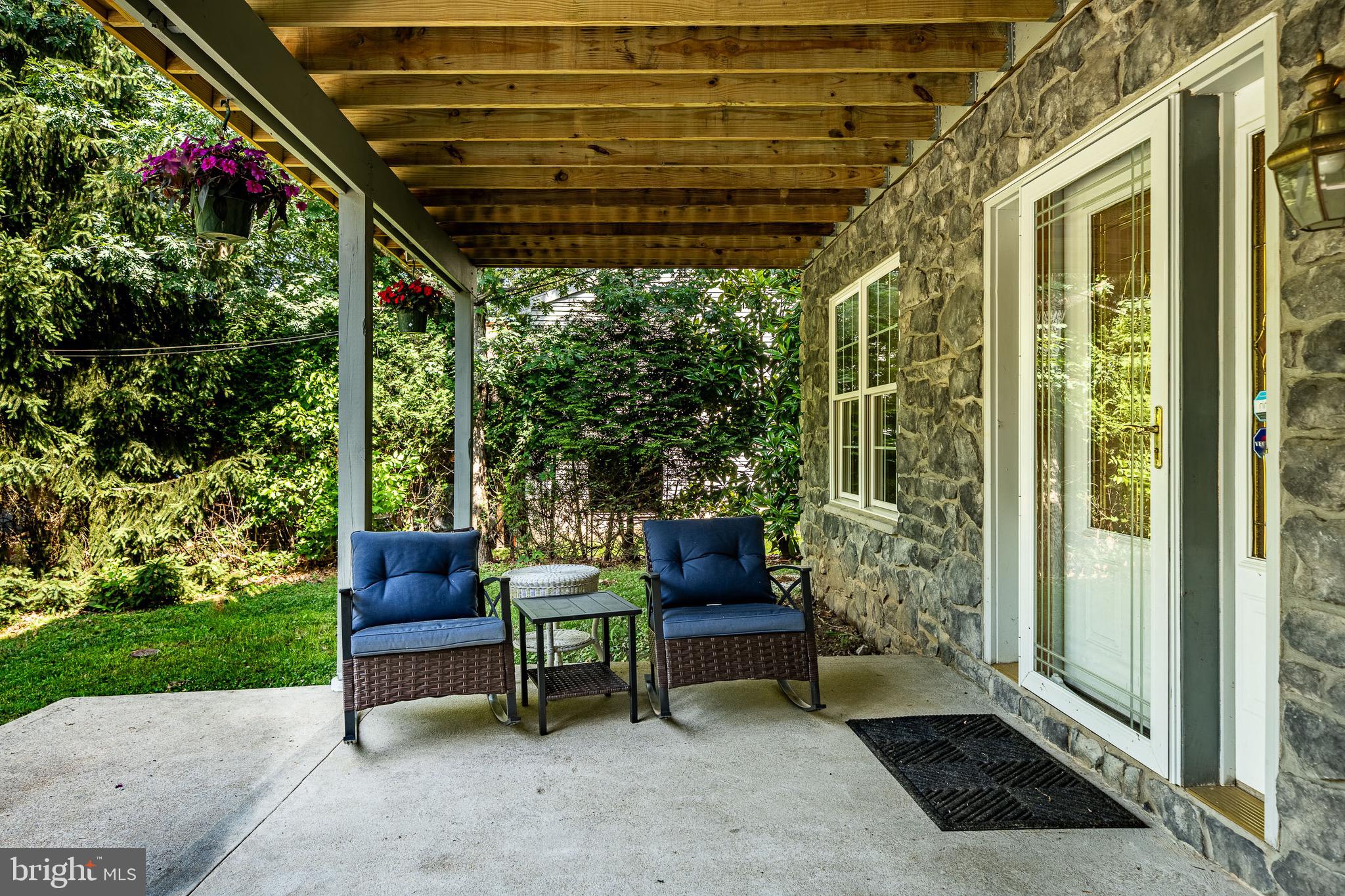2 River Road Philadelphia, PA 19128 - Photo 4 of 46 a view of porch with a bench and plants