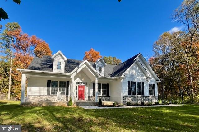 Example elevation of house to be built