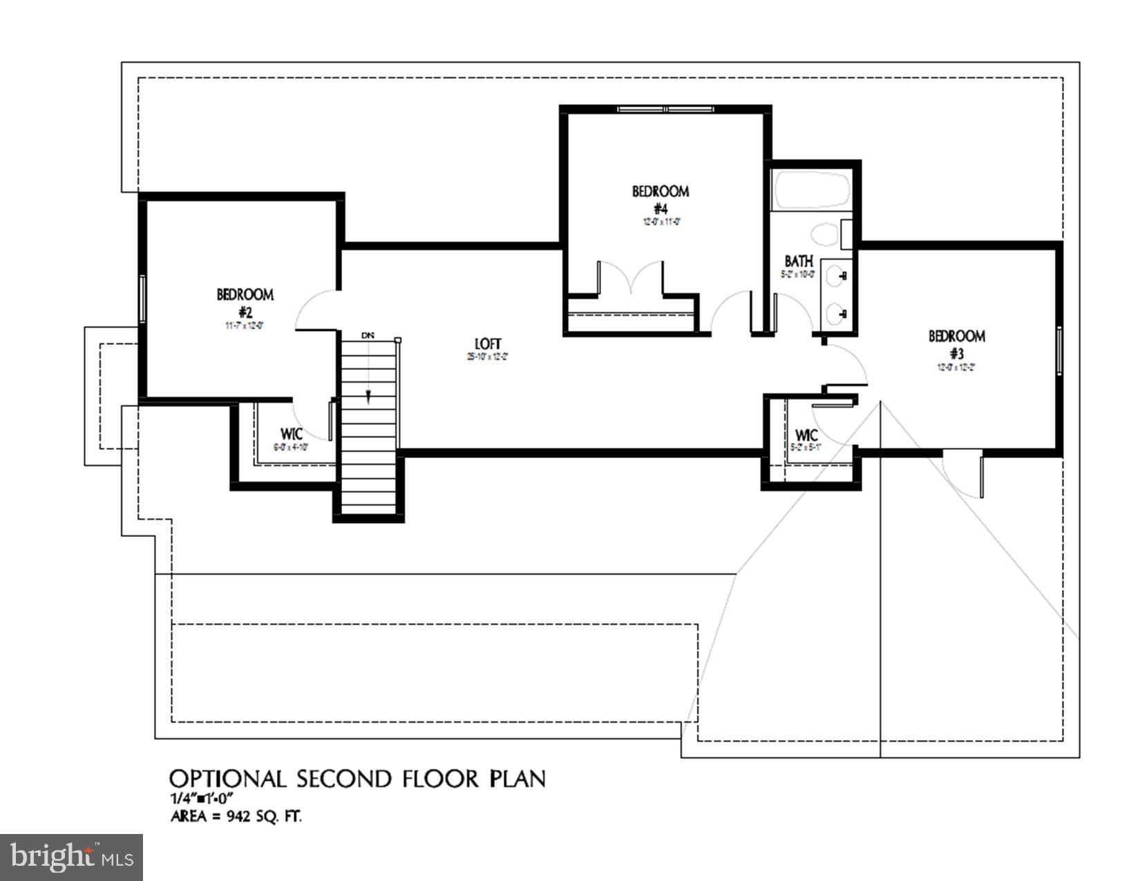 6 South Parsonage Lane New Windsor, MD 21776 - Photo 14 of 18 Optional upper level plan