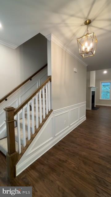 6 South Parsonage Lane New Windsor, MD 21776 - Photo 8 of 18 Example staircase and light fixture