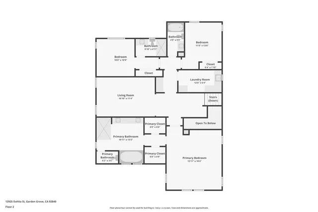 $1,549,000 | 12925 Dahlia Street, Garden Grove, CA 92840